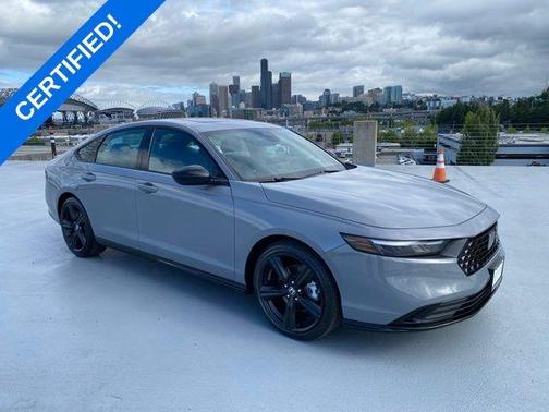 Urban Gray Pearl 2025 Honda Accord Hybrid Sport-L