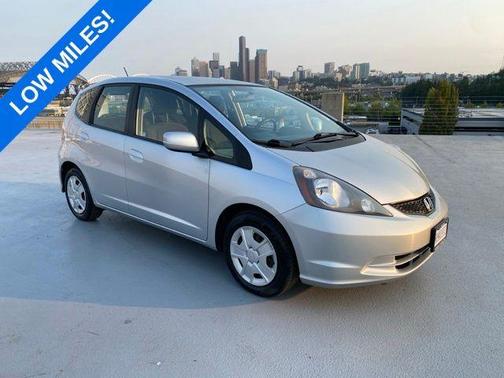 Alabaster Silver Metallic 2012 Honda Fit Base