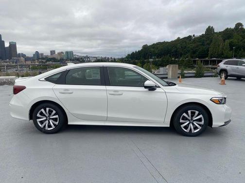 Platinum White Pearl 2026 Honda Civic LX