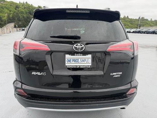 Black 2018 Toyota RAV4 Limited