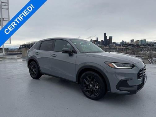 Urban Gray Pearl 2024 Honda HR-V Sport