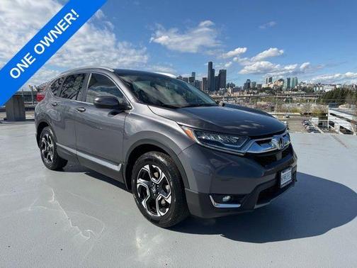 Modern Steel Metallic 2017 Honda CR-V Touring
