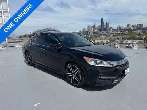 Crystal Black Pearl 2017 Honda Accord Sport
