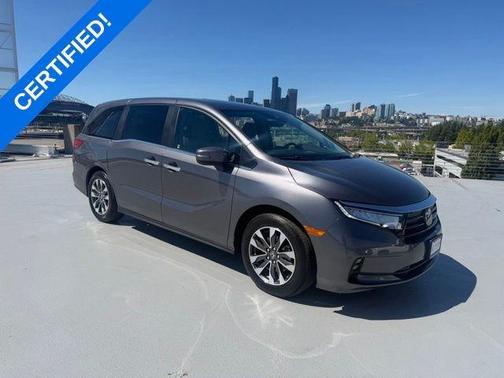 Modern Steel Metallic 2024 Honda Odyssey EX-L