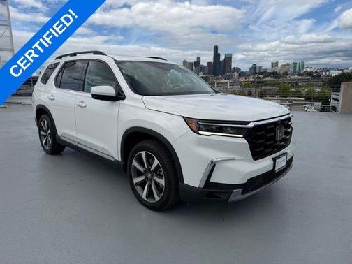 Platinum White Pearl 2024 Honda Pilot Elite