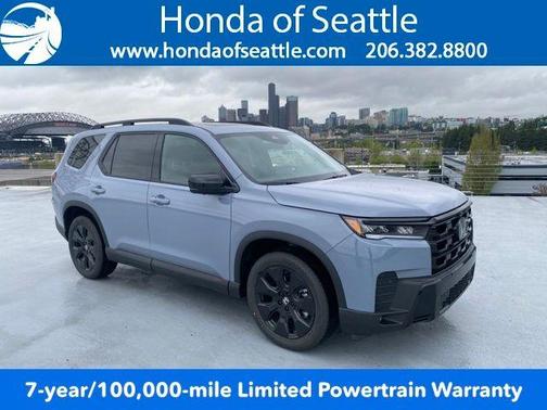Sonic Gray Pearl 2026 Honda Pilot Black Edition