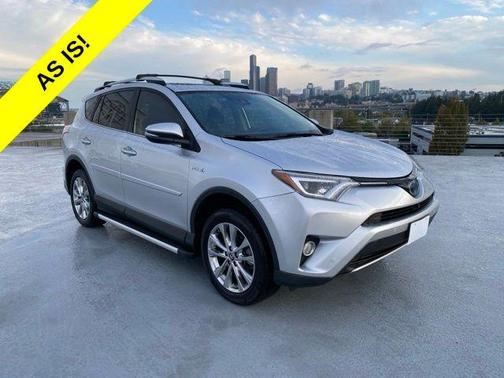 Classic Silver Metallic 2016 Toyota RAV4 Hybrid Limited