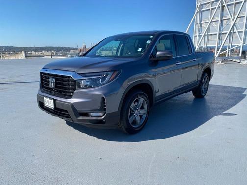 Modern Steel Metallic 2023 Honda Ridgeline RTL-E
