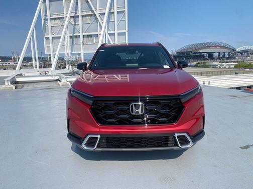 Radiant Red Metallic 2026 Honda CR-V Hybrid Sport Touring