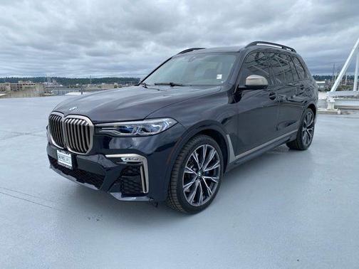 Carbon Black Metallic 2021 BMW X7 M50i