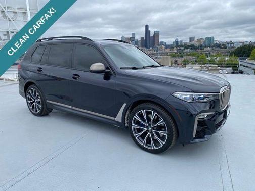 Carbon Black Metallic 2021 BMW X7 M50i