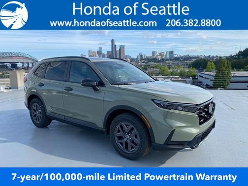 Ash Green 2026 Honda CR-V Hybrid TrailSport