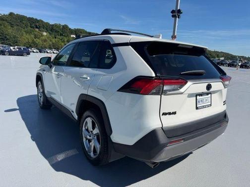 Blizzard Pearl 2020 Toyota RAV4 Hybrid Limited