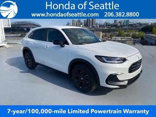 Platinum White Pearl 2026 Honda HR-V Sport