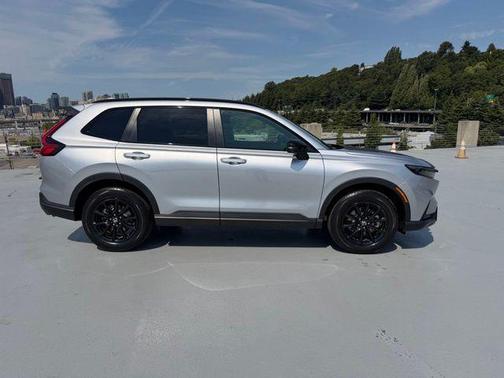Solar Silver Metallic 2026 Honda CR-V Hybrid Sport
