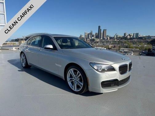 Glacier Silver Metallic 2013 BMW 740 Li xDrive