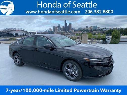 Crystal Black Pearl 2026 Honda Accord Hybrid EX-L