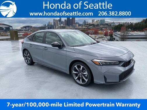 Urban Gray Pearl 2026 Honda Civic Hybrid Sport Touring