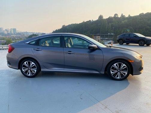 Modern Steel Metallic 2016 Honda Civic EX-T