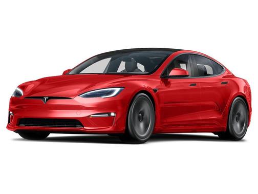 Red Multi 2021 Tesla Model S Long Range