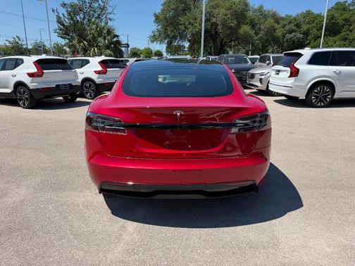 Red Multi 2021 Tesla Model S Long Range