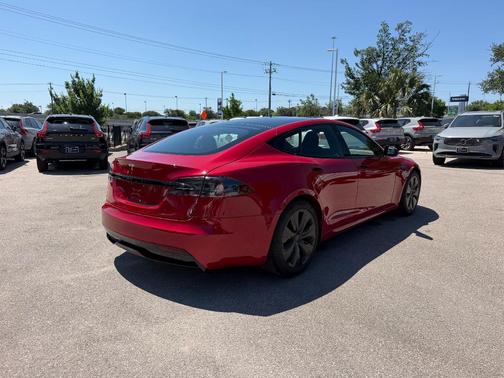 Red Multi 2021 Tesla Model S Long Range