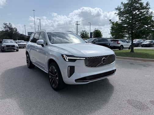 Crystal White 2026 Volvo XC90 Plug-In Hybrid T8 Plus 7-Seater