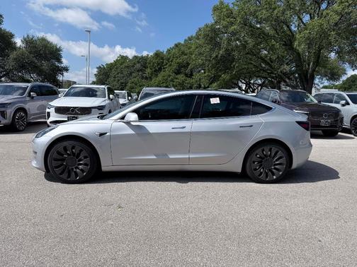 Silver Metallic 2018 Tesla Model 3 Long Range