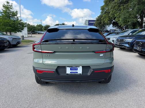 Sage Green 2023 Volvo C40 Recharge Pure Electric Twin Plus