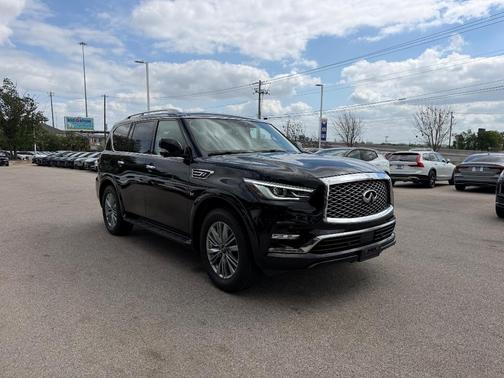 Black Obsidian 2019 INFINITI QX80 Luxe
