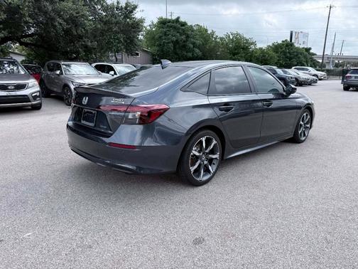 Meteorite Gray Metallic 2025 Honda Civic Hybrid