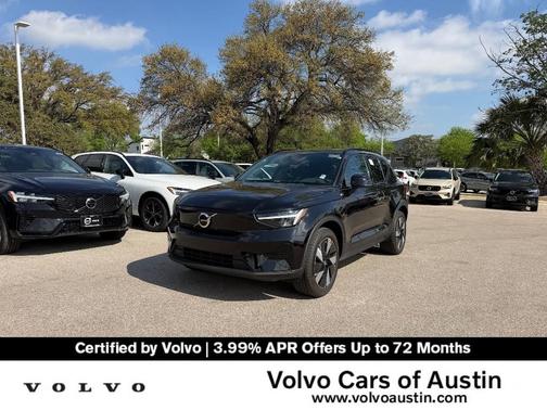 Onyx Black 2024 Volvo XC40 Recharge Pure Electric Twin Core