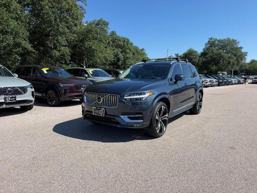 Denim Blue 2024 Volvo XC90 B6 Ultimate Bright Theme 6-Seater