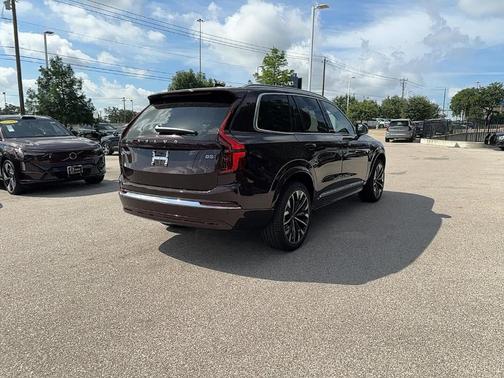 Mulberry Red 2026 Volvo XC90 B5 Core