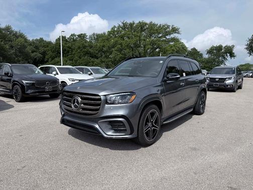 Gray Metallic 2025 Mercedes-Benz GLS 450 4MATIC