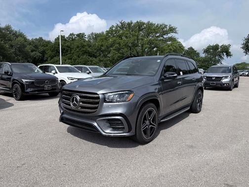 Gray Metallic 2025 Mercedes-Benz GLS 450 4MATIC