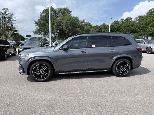 Gray Metallic 2025 Mercedes-Benz GLS 450 4MATIC