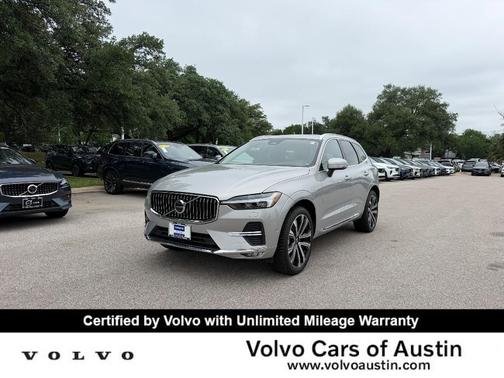 Silver 2023 Volvo XC60 B5 Ultimate Bright Theme