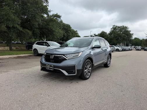 Lunar Silver Metallic 2021 Honda CR-V Touring