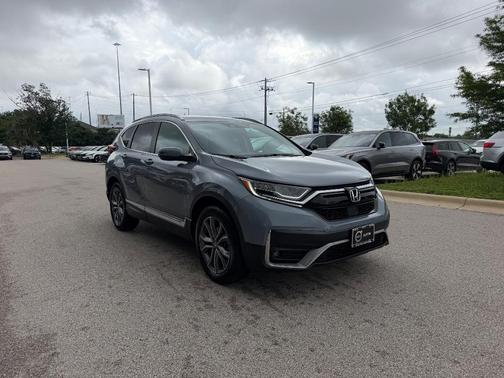 Lunar Silver Metallic 2021 Honda CR-V Touring