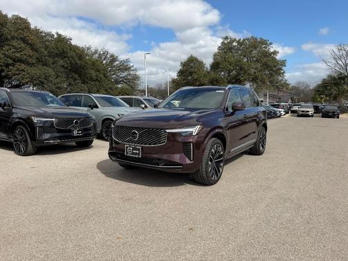 Mulberry Red 2026 Volvo XC90 Plug-In Hybrid T8 Plus 7-Seater