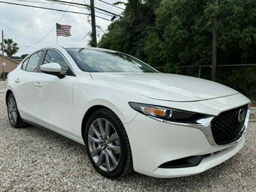 Snowflake White Pearl Mica 2023 Mazda Mazda3 FWD w/Preferred Package