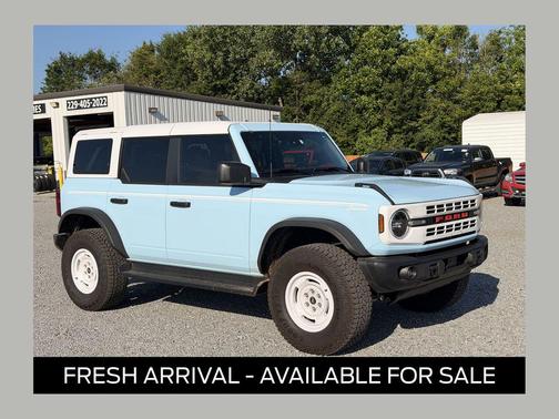 Robins Egg Blue 2025 Ford Bronco Heritage Edition