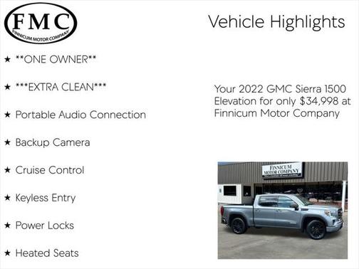2022 GMC Sierra 1500 Elevation