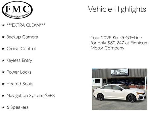 2025 Kia K5 GT-Line