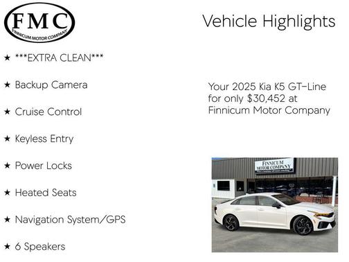 2025 Kia K5 GT-Line