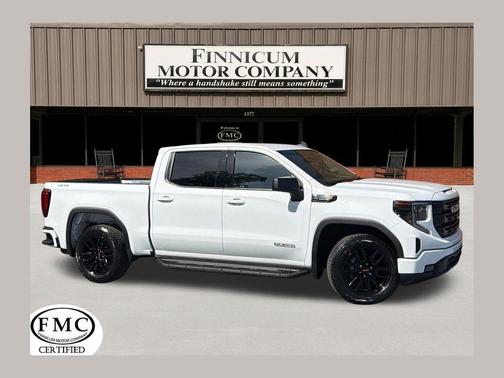 Summit White 2023 GMC Sierra 1500 Elevation