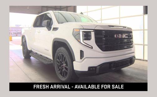 Summit White 2023 GMC Sierra 1500 Elevation