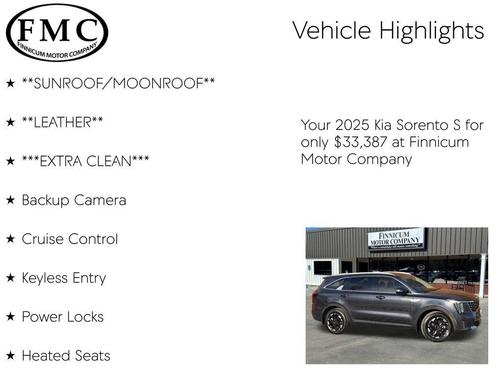 2025 Kia Sorento S