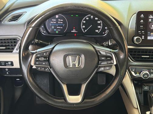 Platinum White Pearl 2020 Honda Accord EX-L 1.5T